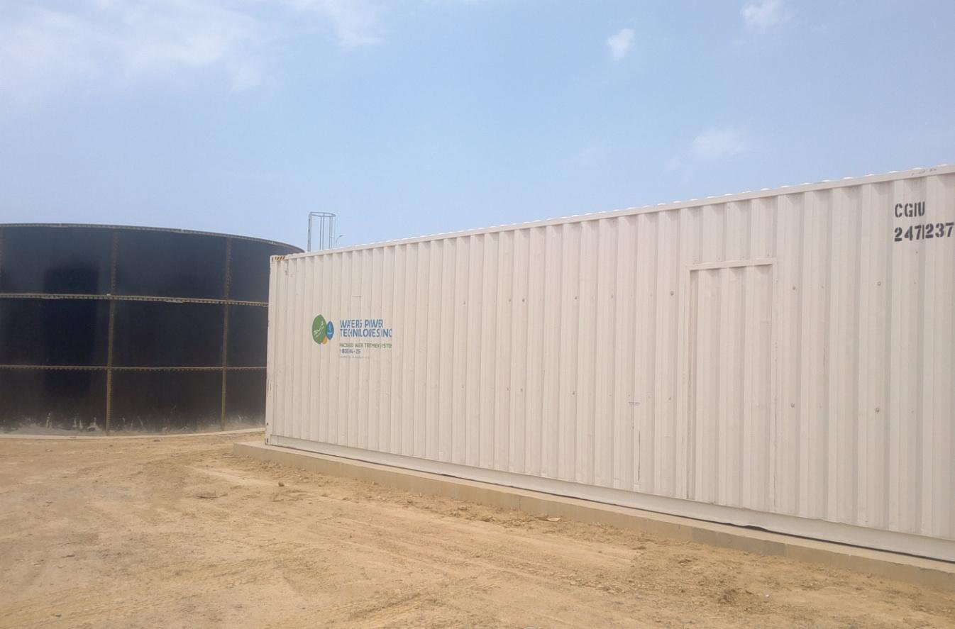 Containerized RO plant