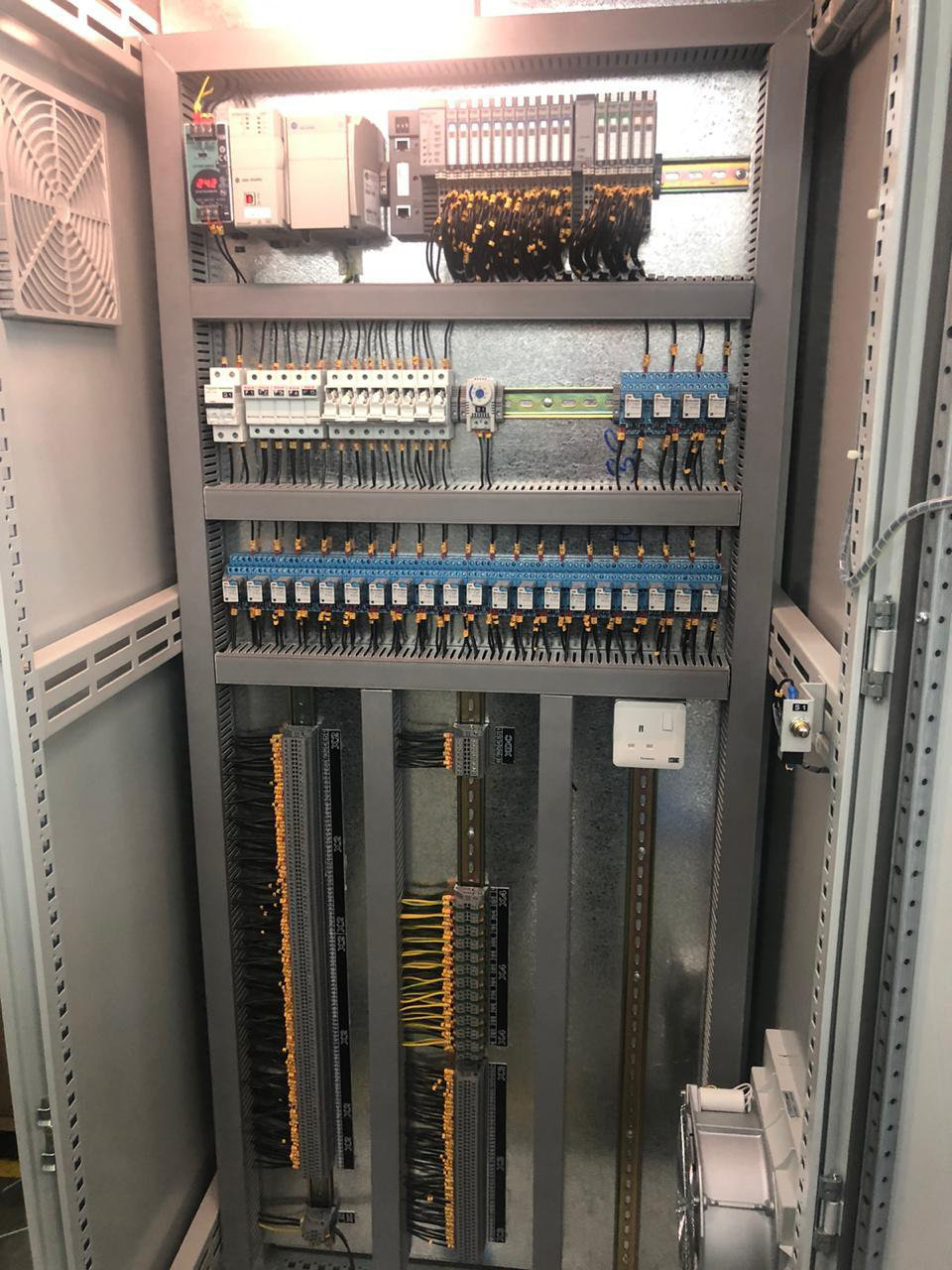 Control panel, Baish pump station
