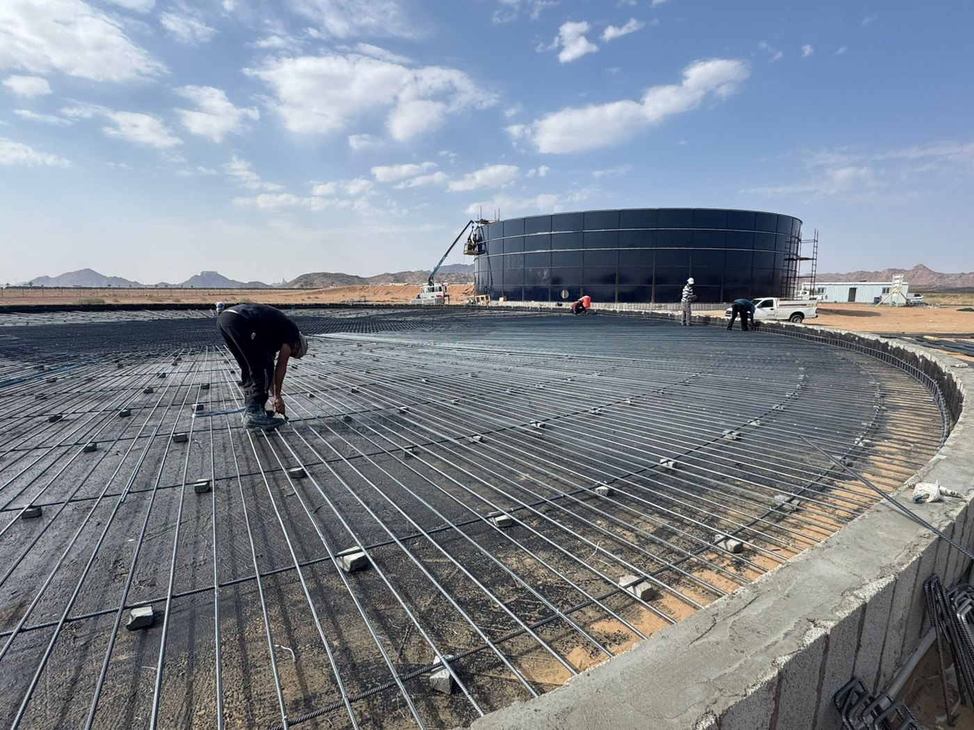Rania strategic water project — GLS tanks, Makkah Region